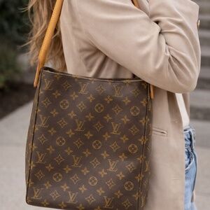 Louis Vuitton Brown Monogram Shoulder Bag